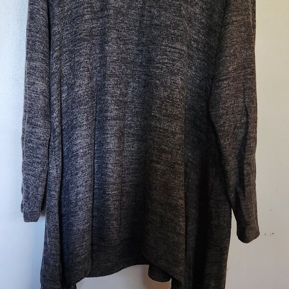 Torrid Super Soft Plush lace up sweater with shark hem - Picture 7 of 7